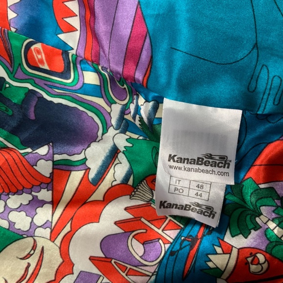 Boho Embroidered Orange Corduroy Coat by KanaBeach Women’s 12 - Picture 15 of 16